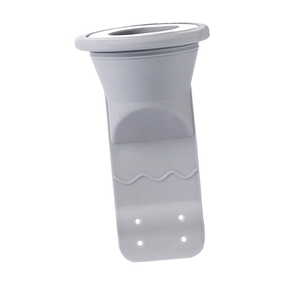 GROWTH TANK Bathroom Floor Drain Sink Drain Drainage Portable Silicone Strainer Sewer Light Gray