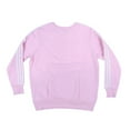 thumbnail image 2 of Adidas Women's Plus Size Pullover Sweatshirt Comfort Casual Stripe Pink 1X New, 2 of 2