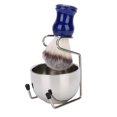thumbnail image 4 of Juego de 3 brochas de afeitar para barba, cuenco y soporte para brochas de afeitar de acero inoxidable., 4 of 11