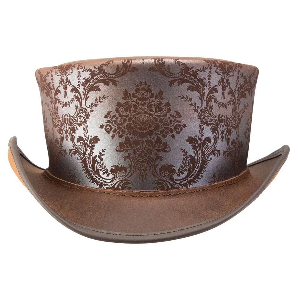 New American Hat Makers Parlor Leather Top Hat