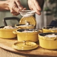 thumbnail image 4 of Staub Cast Iron Mini Round Cocotte, Dutch Oven, 0.25-quart, serves 1, Made in France, Citron, 4 of 7