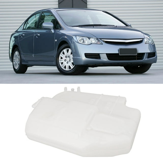 Coolant Reservoir, Well Sealed Radiator Coolant Overflow Tank 19101 RNA A01 Simple Installation for 2006-2011
