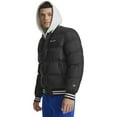 thumbnail image 3 of Men's Champion® Quilted Varsity Puffer Bomber Jacket Color: Tobacco Size: XXL, 3 of 4