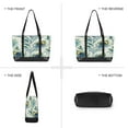 thumbnail image 6 of FORMRS Laptop Tote Bag for Women with 15.6" Computer Compartments Handbag, Peacock Feather, 6 of 7
