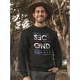 thumbnail image 2 of Second Chance Urban Design Sweatshirt Men -Image by Shutterstock, Male 4X-Large, 2 of 4