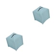 thumbnail image 4 of yingyy Box ple Style Waterproof PU Tissues Cover Home Decor Roll Paper Case Container Restaurant Bedroom Kitchen Car Blue 2Set, 4 of 6