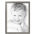 thumbnail image 2 of ArtToFrames 18" x 24" Silver Compo Dark Wash Picture Frame, 18x24 inch Silver Wood Poster Frame (WOM-5227),  Pack, 2 of 7