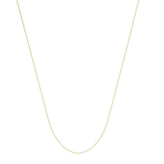14k Yellow Gold 0.73mm Box Chain Necklace Lobster Lock Closure - 2.1 Grams - 18 Inch