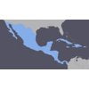 Mexico Central America GPS Map for Garmin Devices