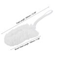 thumbnail image 2 of Uxcell Microfiber Duster Reusable Feather Duster White, 2 Count, 2 of 5