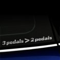 thumbnail image 1 of 3 pedals are greater than 2 pedals - Vinyl Decal - Choose Color - [SILVER], 1 of 1