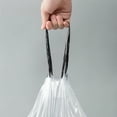 thumbnail image 3 of MISSMILE 30Pcs Drawstring Bags,Stretch Large Trash Bags,Heatproof Heavy Duty Trash Bags,White, 3 of 4