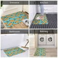 thumbnail image 5 of Pofeuu Hot Dog 5 Print Flannel Doormats Rug16"x24"Rug Washable Doormats Indoor Outdoor Rugs for Layered Front Door Mats, Porch, Kitchen, Entryway, 5 of 7