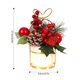 thumbnail image 3 of Christmas Pinecone Decoration Simulation Desktop Decoration Party Festive Vibes Home Decoration, 3 of 6