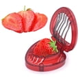 thumbnail image 1 of Ovzne Outil de Tranchage de Fruits en Acier Inoxydable Fraise Melon Fraise en Liquidation, 1 of 8