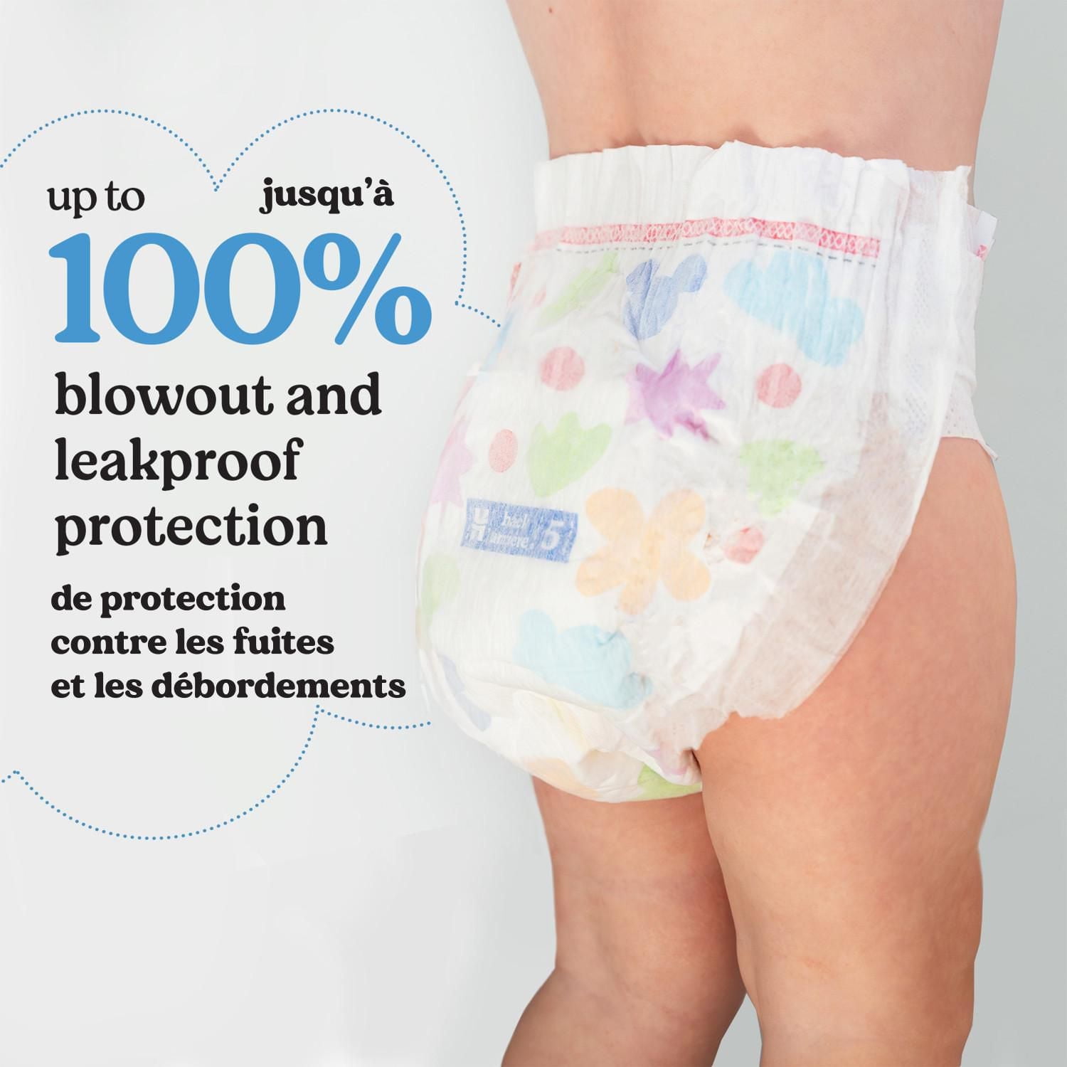 Huggies Snug & Dry Baby Diapers, Giga Size 1-7, 128-54 Count, Size 1-7 | Count 54-128