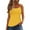 Yellow, variant on ZQGJB Tank Top for Women Loose Fit Polka Dot Print Summer Spaghetti Straps Cami Top Basic Scoop Neck Adjustable Cute Sleeveless Shirts Black S