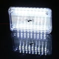 thumbnail image 1 of 115 x 72 x 15mm 36 SMD Auto Car Dome LED Light Ceiling Interior Rectangular - White Ceiling Lamp for 12V Cars, 1 of 5