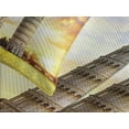 thumbnail image 4 of Ambesonne Italy Quilted Bedspread Set 3 Pcs, Place of Miracoli Complex, King Size, Multicolor, 4 of 5