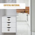 thumbnail image 3 of GARVALON Crystal Door Pulls Transparent Drawer Door Handle Home Decor 1Set, 3 of 4