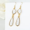 thumbnail image 2 of Sonducket 1 par de pendientes colgantes con estilo, accesorios de joyería en forma de gota de agua, suministro a juego de ropa portátil, gota Ropa, zapatos y accesorios Miscelánea Blanco, 2 of 6