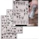 thumbnail image 1 of 3 PCS Butterfly Nail Art Stickers Decals with Self-Adhesive Silver Butterfly Nail Stickers Butterfly Stickers for Nails DIY Women Girls Nail Accessori, 1 of 4