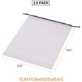 thumbnail image 2 of Set of 12 Transparent Shoe Bags for Travel Large Clear Shoe Storage Bags, 2 of 5