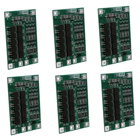 

6PCS 3S 40A Li-Ion Lithium Battery Charger for Drill Motor 12.6V