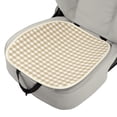 thumbnail image 1 of Funda para Asiento Inferior de Coche Única Bargains Marrón Algodón Universal para Coche SUV Camión 2 Pcs, 1 of 7