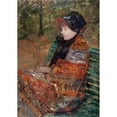 thumbnail image 3 of Mary Cassatt 11x14 Black Modern Framed Museum Art Print Titled - Fall, Portrait of Lydia Cassatt (1880), 3 of 5