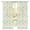 Ivory, Olive, Buttercup, Moss, variant on Green Garden Botanical Sheer Curtains 84 Inches Long, Farmhouse Floral Leaves Light Filtering Window Curtains for Living Room/Bedroom, Rod Pocket Voile Sheer Curtain Drapes, 52"W x 84"L, 2 Panels