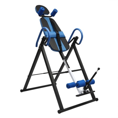 4.27-6.07ft Physical Stretching Inversion Table Back Therapy Reflexology Heavy Duty Foldable Stretcher Machines Effective Standard Traction