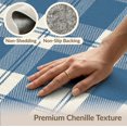 thumbnail image 6 of ODIKA 5'x7' Washable Area Rug Front Checkered Stripes Vintage Farmhouse Gingham Plaid Tartan Refined for Dining Room, Under Table, Home Office, Non-Slip Chair-Friendly, 6 of 7