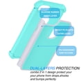 thumbnail image 4 of Coques pour iPhone 8 / iPhone 7, Étui Robuste pour iPhone 7, 8, Caoutchouc Absorbant les Chocs & Plastique Résistant aux Rayures Pare-Chocs Robuste Étui de Téléphone Rigide, 4 of 4
