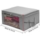 thumbnail image 4 of Laklulu - Caja de almacenamiento de ropa, bolsa de almacenamiento de ropa debajo de la cama, tela de acabado, para guardar edredones, ropa, ropa de cama, impermeable, 48 x 35 x 20 cm, paquete de 3, 4 of 5