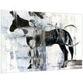 thumbnail image 2 of "Equestrian Essence I" Horse Frameless Free Floating Reverse Printed Tempered Art Glass Wall Art, 2 of 9