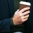 thumbnail image 5 of Everly Men's 14k Yellow Gold Wedding Ring, 5 of 8