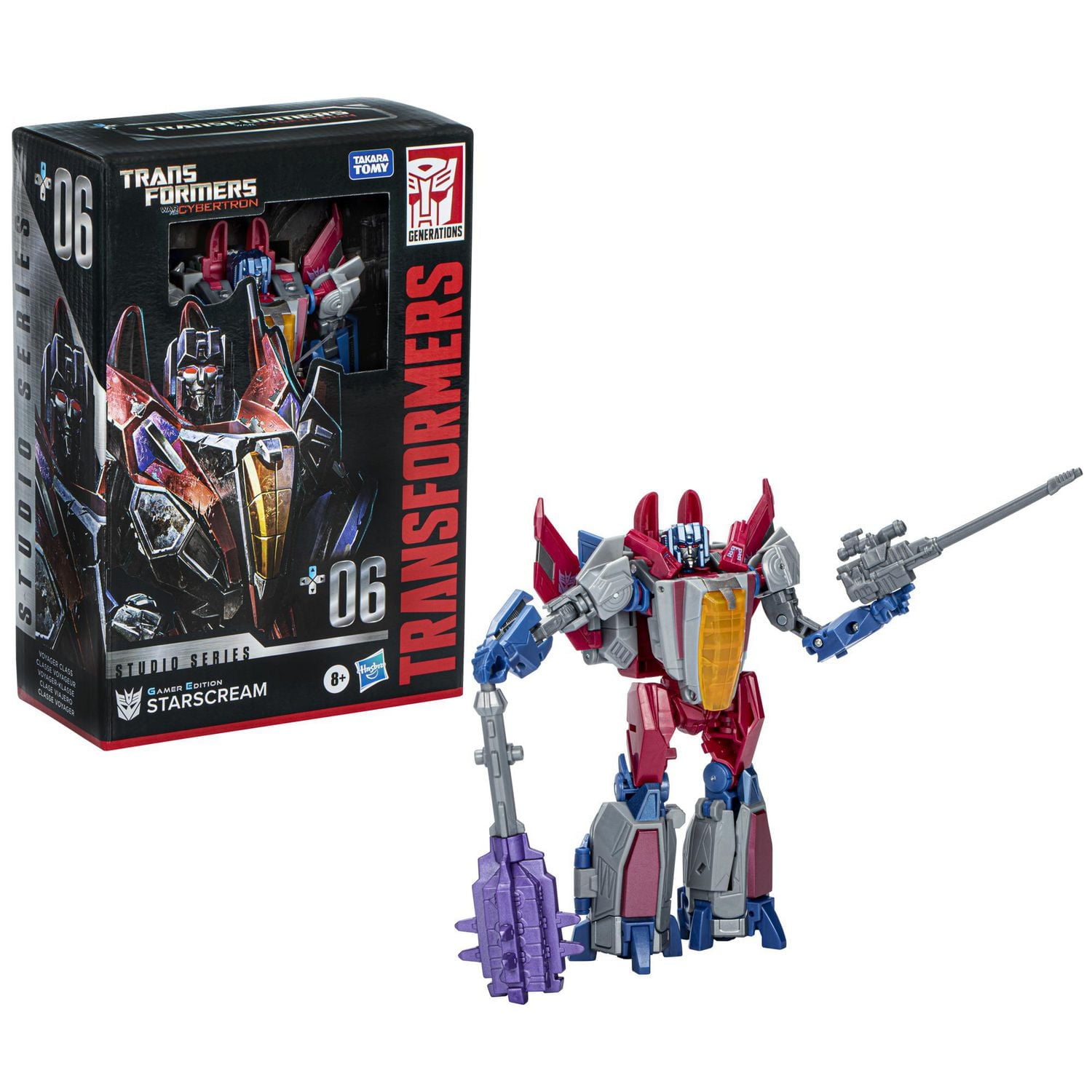 Transformers Studio Series Voyager Transformers: War for Cybertron 06 Starscream