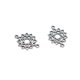 thumbnail image 3 of 50 piezas hexagrama para collar pulseras accesorio para el cabello Zulema tíbet encantos de plata hallazgos, 3 of 7