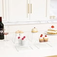 thumbnail image 5 of Set de 4 soportes para mesa de postres YFEEN, expositores de comida, 5 of 5