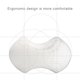 thumbnail image 4 of Matsuzay Almohadilla ergonómica de apoyo para la espalda y la cadera Almohada para piernas de espuma viscoelástica de alta densidad Decoración del hogar azul zafiro Matsuzay HA1037-04B, 4 of 6