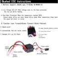 thumbnail image 4 of Universal RC Motor ESC Set 540 Motor cepillado 60A ESC para 1:10 Crawler 27T perfke ESC de coche RC, 4 of 9