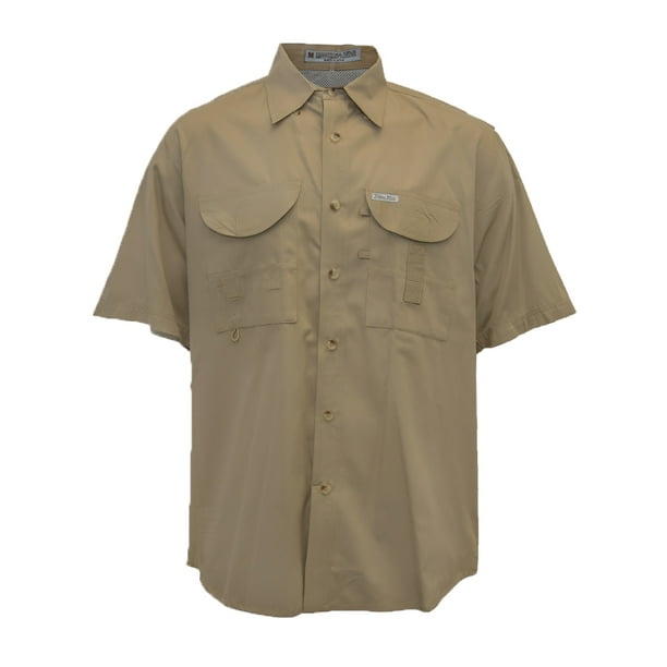 Tiger Hill Men's Tall Fishing Shirt Short Sleeves