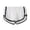White, variant on Mens Boxer Briefs Color Block Mesh Breathable Loose Shorts Underwear for Men