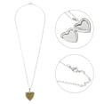 thumbnail image 4 of 1PC Heart Pendant Mood Temperature Sensing Color Changing Chain Jewelry Gift for Women Girls Ladies (Random Color), 4 of 8