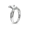 thumbnail image 2 of Gem & Harmony Promise Fashion Ring in Sterling Silver with Diamonds (H-I I1-I2) for Women, 2 of 6
