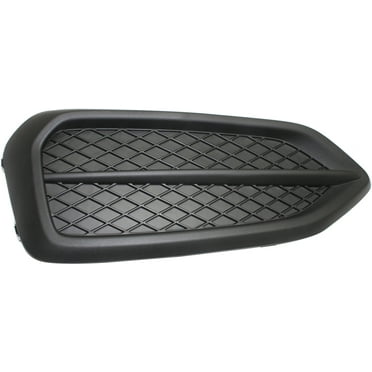 Fog Light Cover Compatible with 2014-2015 Honda Civic Left Driver Black