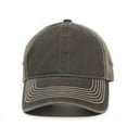 thumbnail image 3 of Outdoor Cap PDT-800 Pigment Dyed Cotton Twill-Black/Olive, 3 of 8