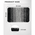thumbnail image 3 of Artnice Bathroom Rugs Non Slip Washable 24x16, Absorbent Microfiber Black Bath Rugs, Plush Ultra Soft Bath Mats for Bathroom Floor, 3 of 10