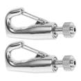thumbnail image 3 of 2PCS Adjustable Picture Hanging Kit Invisible Picture Rail Hooks Gallery Display Heavy Duty Picture Hangers Wall Hanging Wire Hooks for Artwork (for 1-2mm Wire Rope, Wire Rope NOT Included), 3 of 8